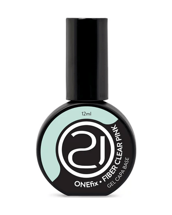 ONEFIX CAPA BASE FIBER CLEAR PINK NAILS 21 - 12ML