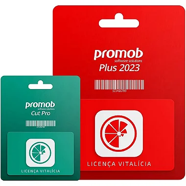 Promob Plus Enterprise 2023 + Cut Pro - Licença Vitalícia – Original - C\ Nota Fiscal (Envio imediato por e-mail)