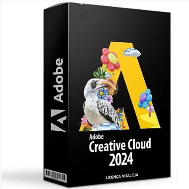 Adobe Creative Cloud 2024 – Licença Vitalícia – Original - C\ Nota Fiscal (Envio imediato por e-mail)