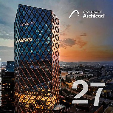 Archicad 27 – Licença Original – Vitalícia – C\ Nota Fiscal – Windows e Mac (Envio imediato por e-mail)