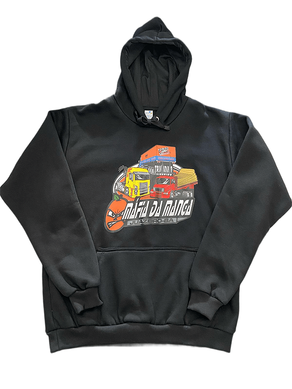 Moletom Tr Iludido Preto