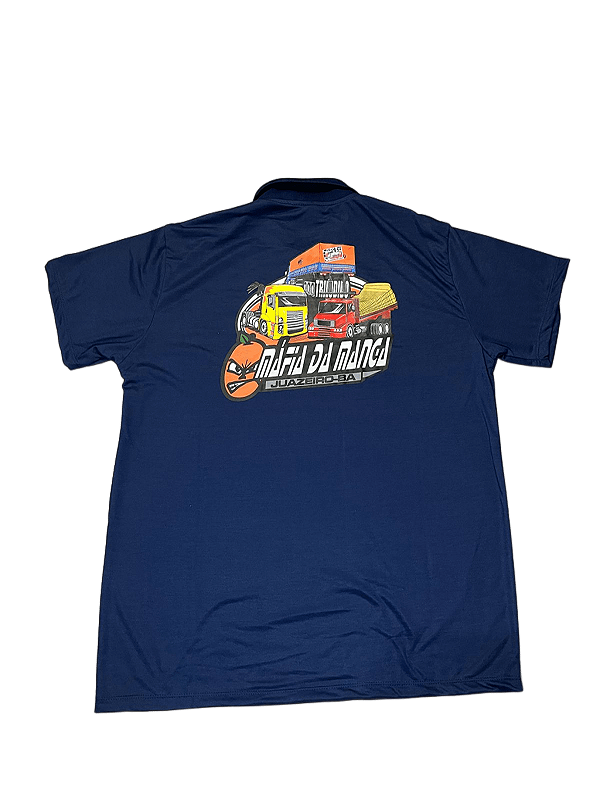 Camiseta Polo Tr Iludido Azul Marinho