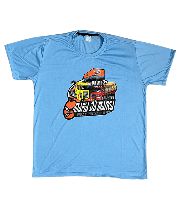 Camiseta Tr Iludido  Azul Bebê