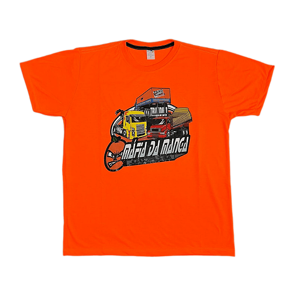 Camiseta Tr Iludido  Laranja