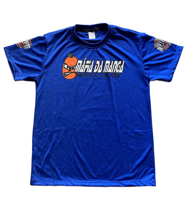 Camiseta Mafia da Manga Infantil Azul