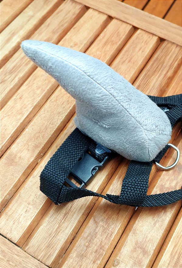 Peitoral Mascotes com Guia - Tubarão