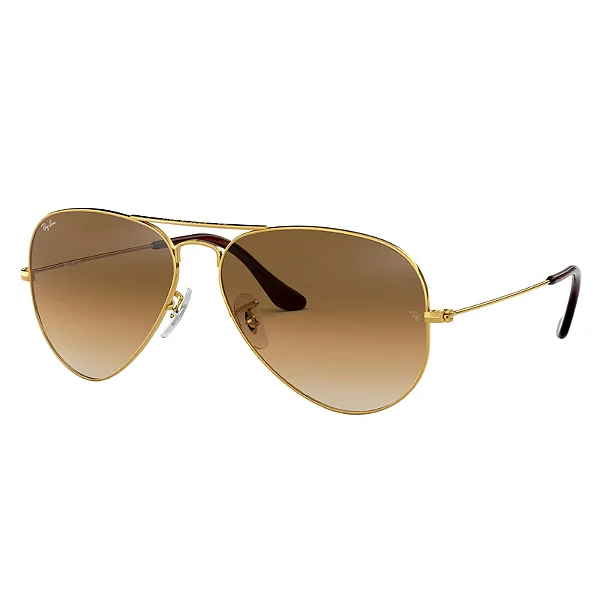 Óculos Ray Ban Solar Aviator RB 3025L AVIATOR LARGE METAL 001/51 58 14 2N