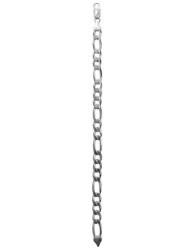 Pulseira Masculina Prata 925 - 3x1