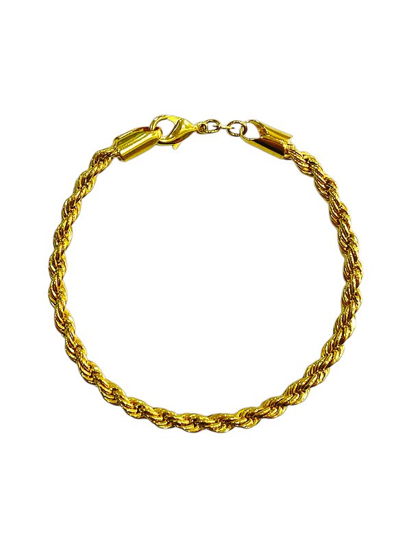 Pulseira Semijoia Cordão Baiano