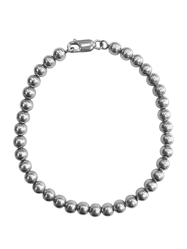 Pulseira Prata 925 Bolinha