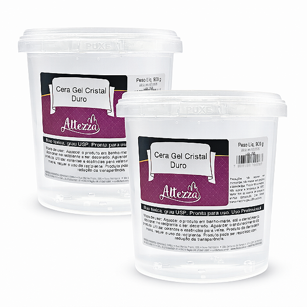 1,8kg Parafina Gel Cristal Dura para Velas Altezza