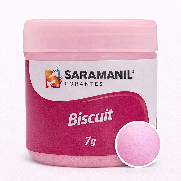 Corante em Pó para Biscuit Unicórnio Rosa 4grs Saramanil
