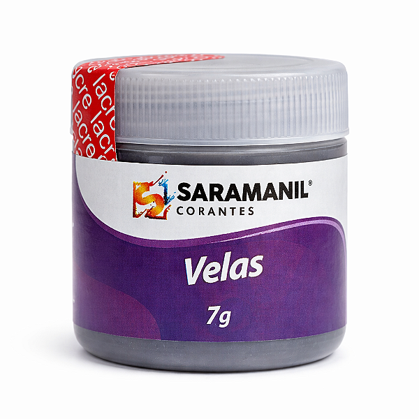 Corante em Pó para Velas Anilina 7g Lilás Saramanil