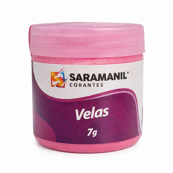 Corante em Pó para Velas Anilina 7g Magenta Fluorescente Saramanil