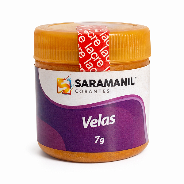 Corante em Pó para Velas Anilina 7g Marrom Saramanil