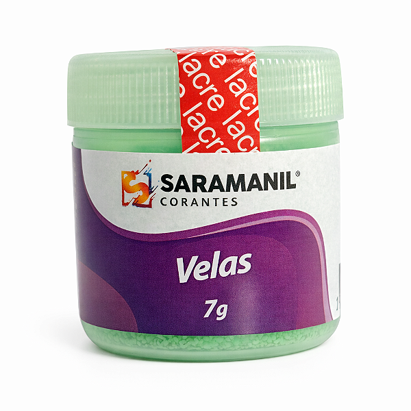 Corante em Pó para Velas Anilina 7g Tiffany Fluorescente Saramanil