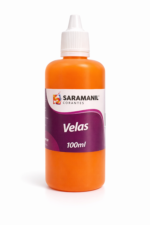 Corante Líquido para Velas 100ml Amarelo Saramanil