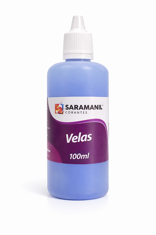 Corante Líquido para Velas 100ml Azul Bebe Saramanil
