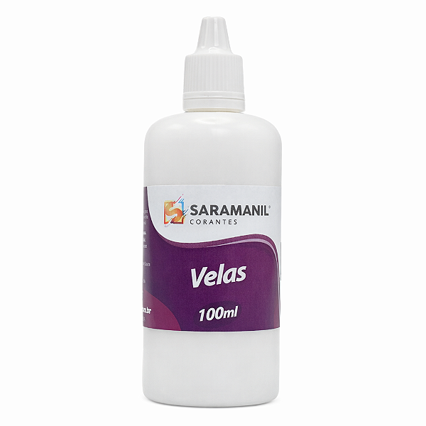 Corante Líquido para Velas 100ml Branco Saramanil