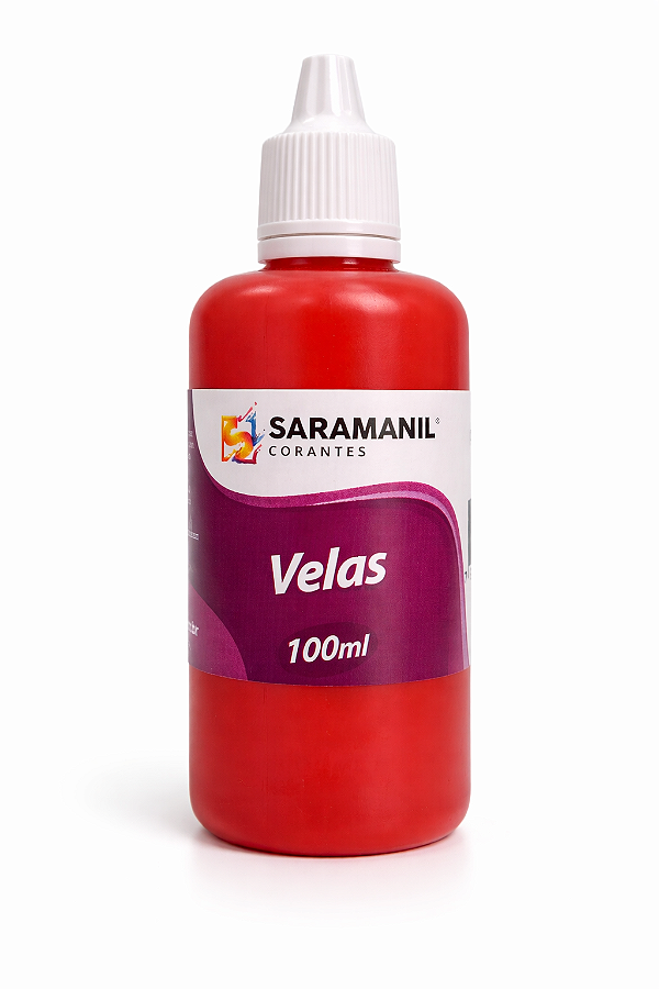 Corante Líquido para Velas 100ml Laranja Saramanil