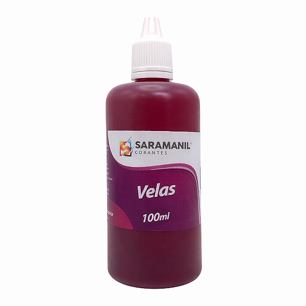 Corante Líquido para Velas 100ml Vermelho Saramanil
