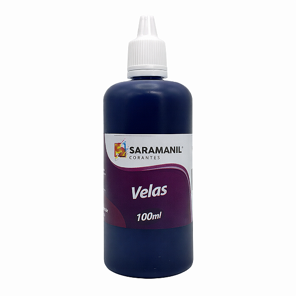 Corante Líquido para Velas 100ml Violeta Saramanil