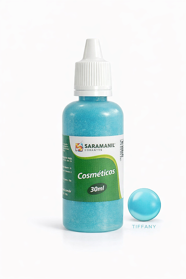 Pigmento Cosmético Leitoso Sabonete 30ml Tiffany Saramanil