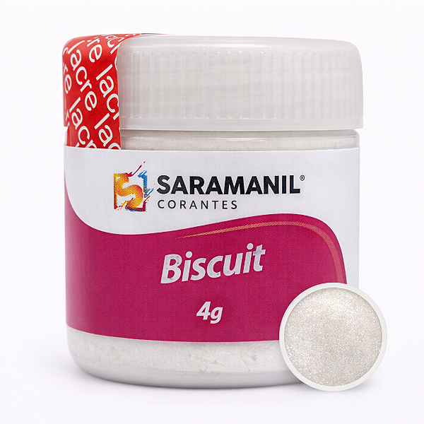 Pó Metais p/ Biscuit Pérola 4grs Saramanil