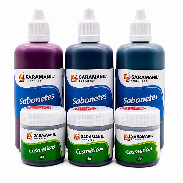 Kit 6 Tons Delicados para Sabonetes