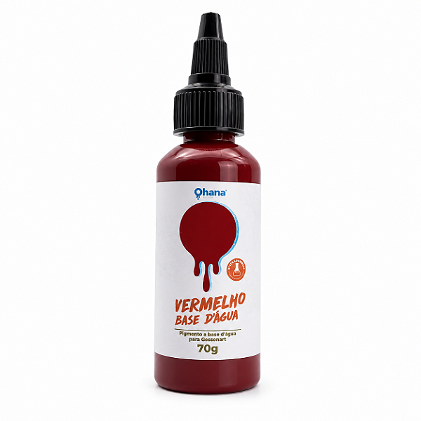 Pigmento Ohana Vermelho  Concentrado à Base d'água 70g