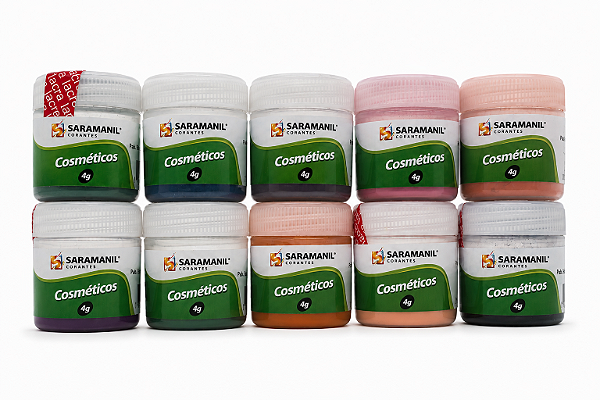 Kit 10 Corante em Pó para Cosméticos