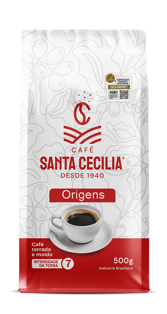 Café Santa Cecília Origens Gourmet - Torrado E Moído 500g - Matas de Minas