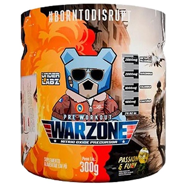 WARZONE PASSION FURY 300gr UNDER LABS