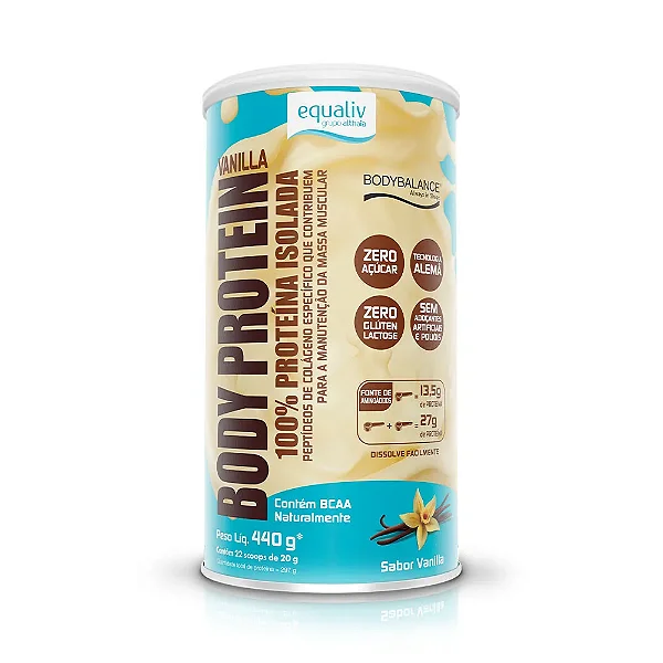 BODY PROTEIN 440gr BAUNILHA
