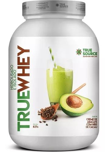 TRUE WHEY ISOLADO 837gr ABACATE