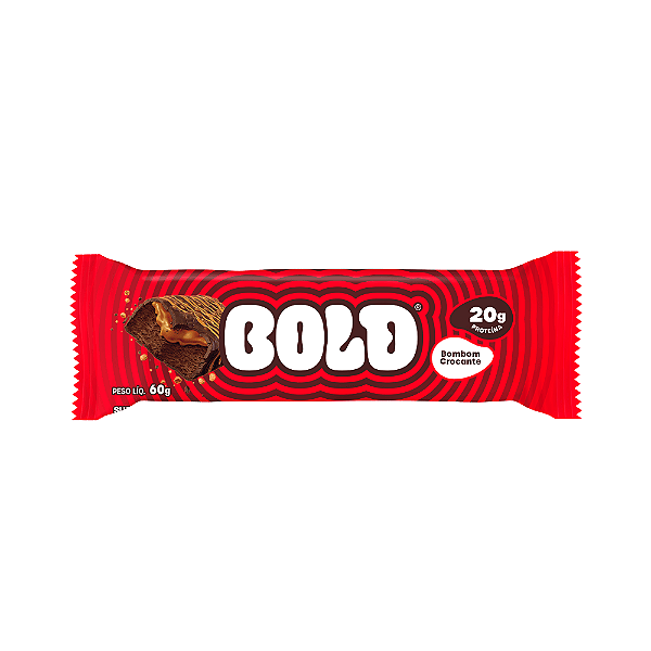 BOLD 20gr DE PROTÉINA BOMBOM CROCANTE