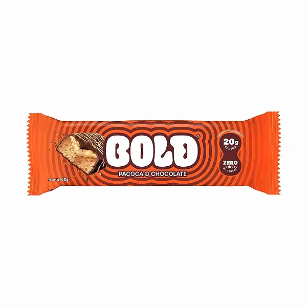 BOLD 20gr DE PROTÉINA PAÇOCA E AMENDOIM