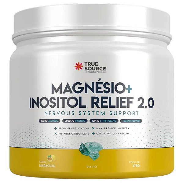 MAGNÉSIO+INOSITOL RELIEF 2.0 375GR