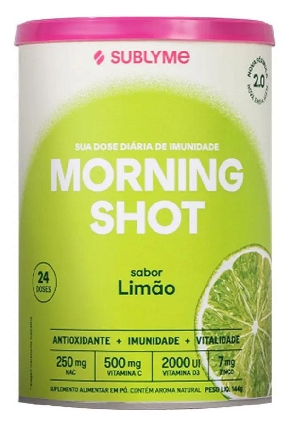 MORNING SHOT 144gr LIMÃO