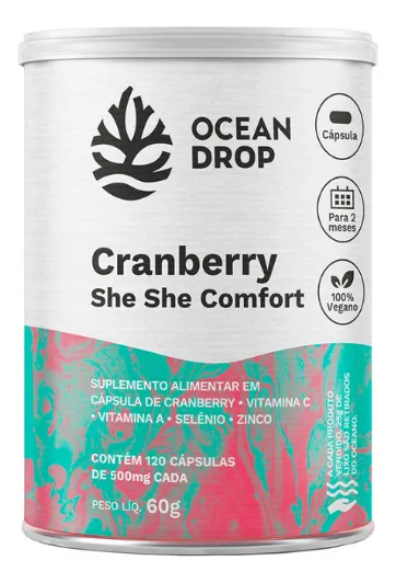 Cranberry She She Comfort Ocean Drop 120 Cáps