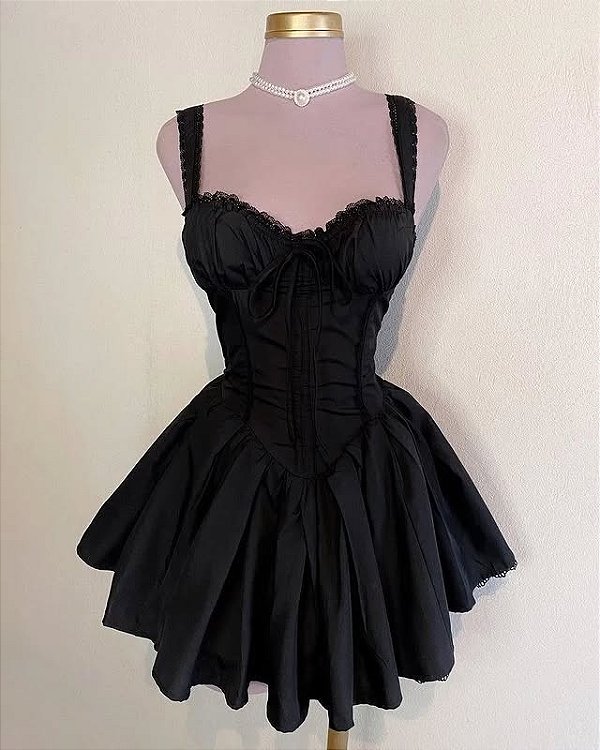 Vestido Preto Aurora