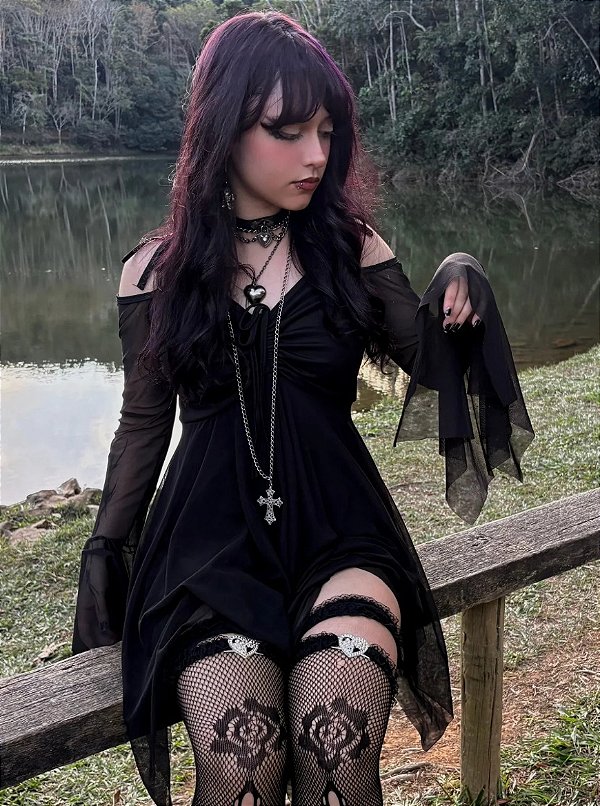 Vestido Preto Fairy