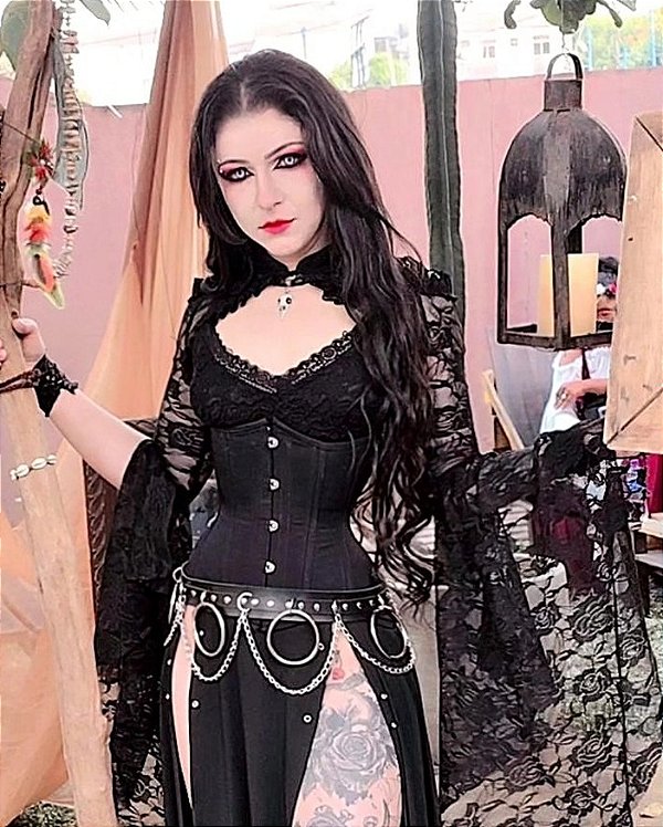 Bolero Preto Rebekah