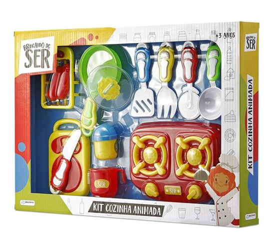 Brincando de Ser - Cozinha Animada - Multikids BR955