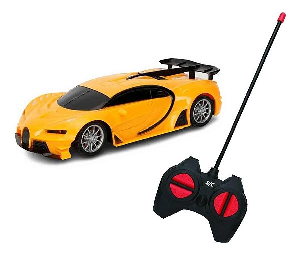 Carrinho Controle Remoto Falcon Multikids Amarelo BR1721