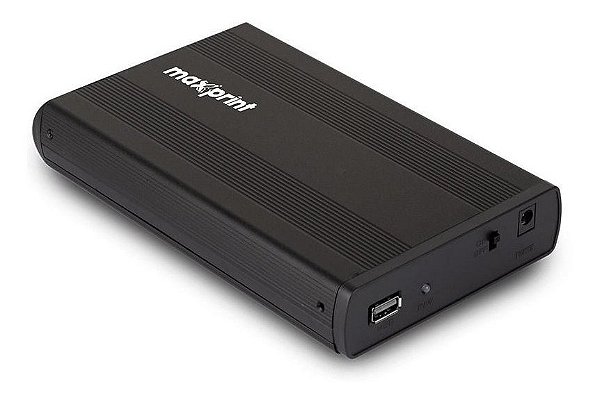 Case para HD Externo 3,5 USB 2.0 - Maxprint – 60000019