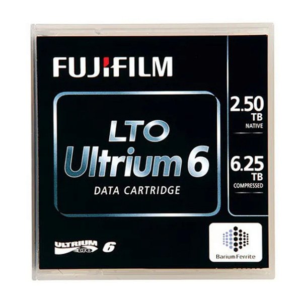 Fita LTO6 Fuji 2.5TB/6.25TB – P/ Backup e Armazenamento