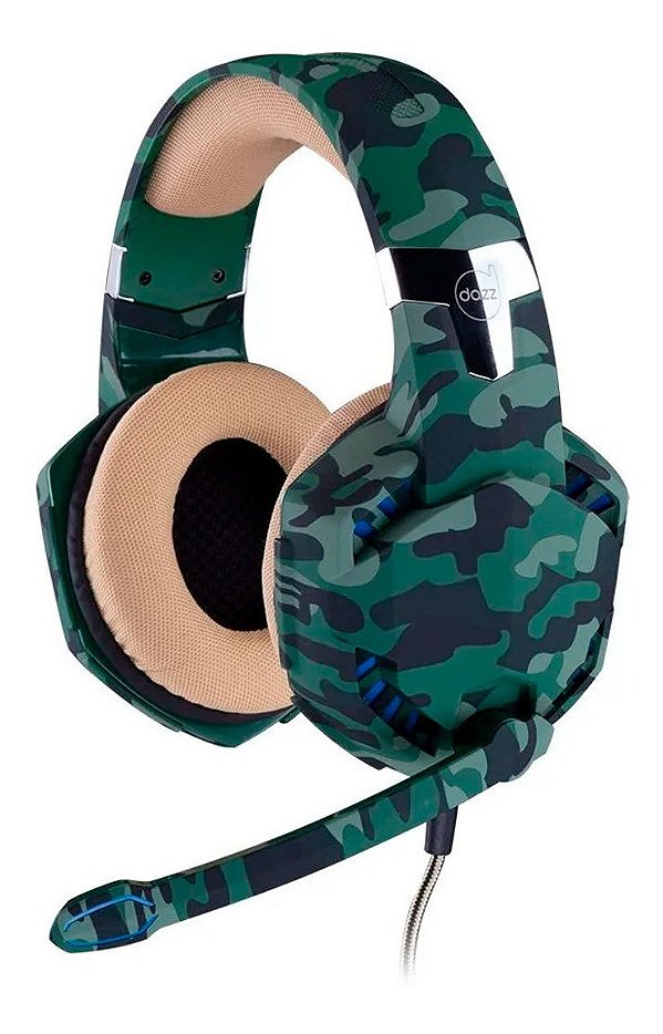 Headset Gamer Dazz P3 3.5MM Special Forces Ungle - 62000019