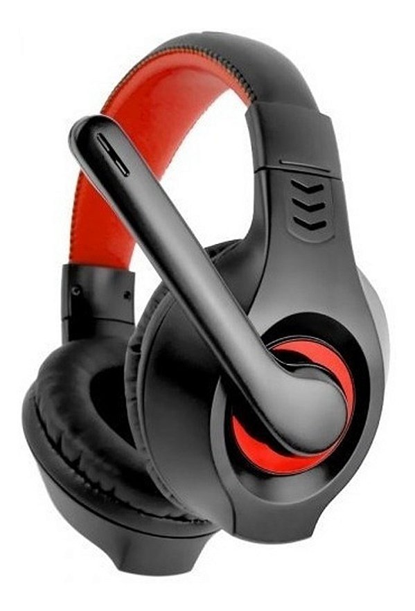 Headset Gamer Kross Khareus P2 Controle Volume e Microfone
