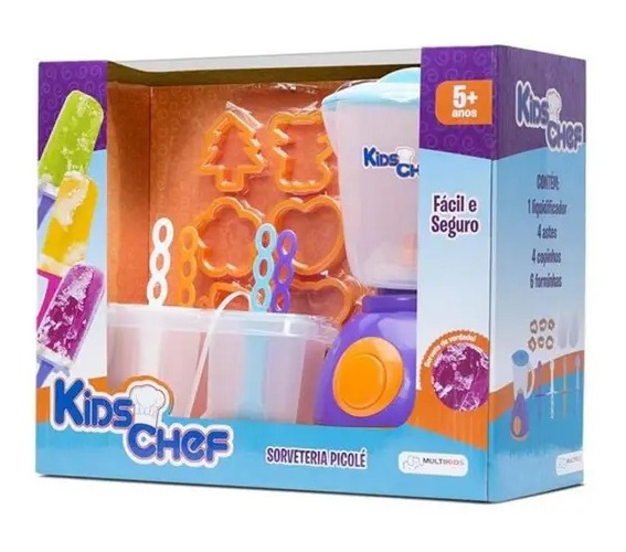 Sorveteria Infantil Kids Chef Picolé de Verade BR110